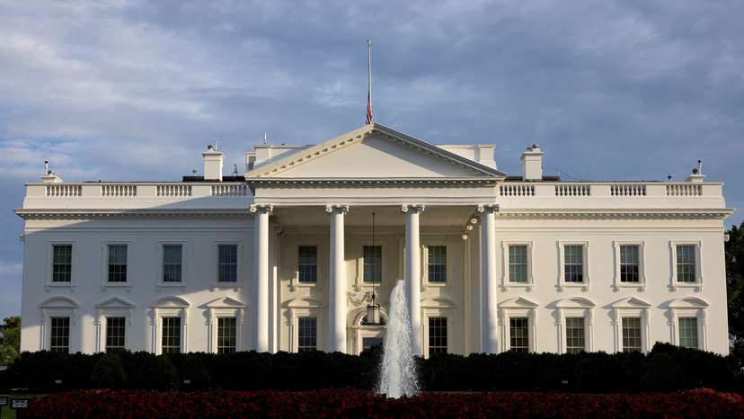 FILE PHOTO: A view of the White House in Washington
