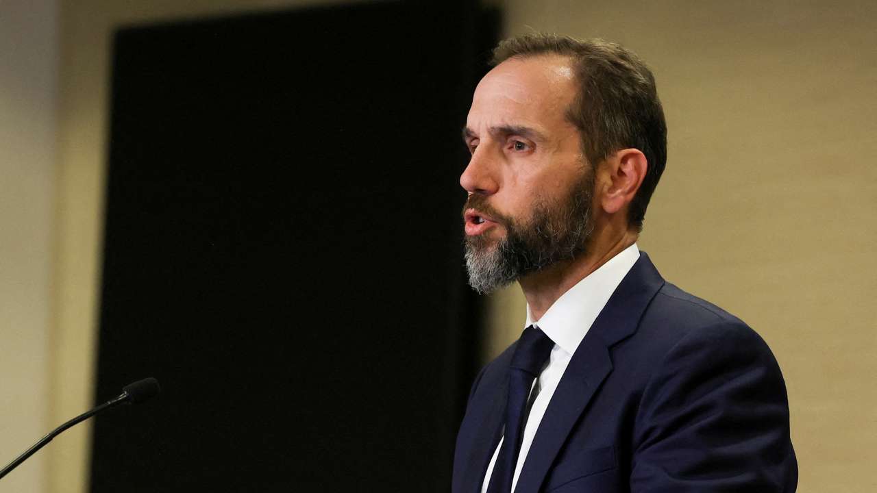 U.S. Special Counsel Jack Smith speaks about indictment of former U.S. President Trump in Washington