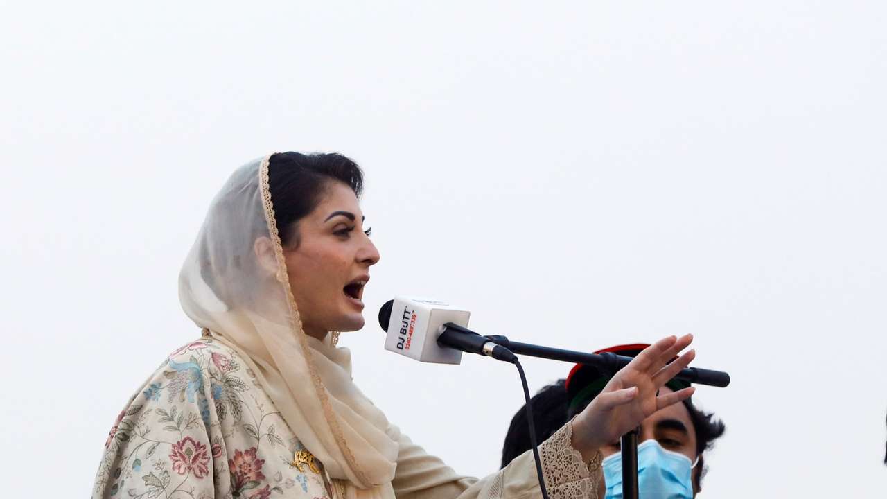 Anti-government protest rally in Peshawar