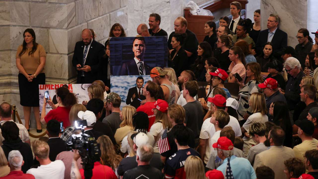 Charlie Kirk fatally shot at Utah Valley University event