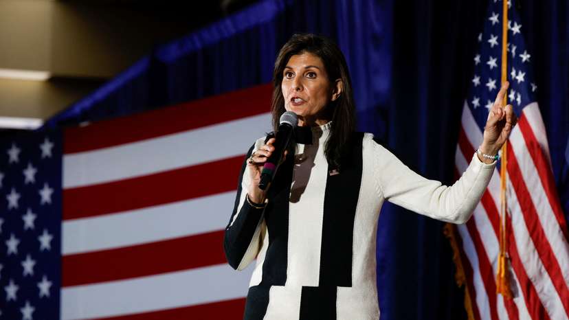 Republican presidential candidate Nikki Haley campaigns in Michigan