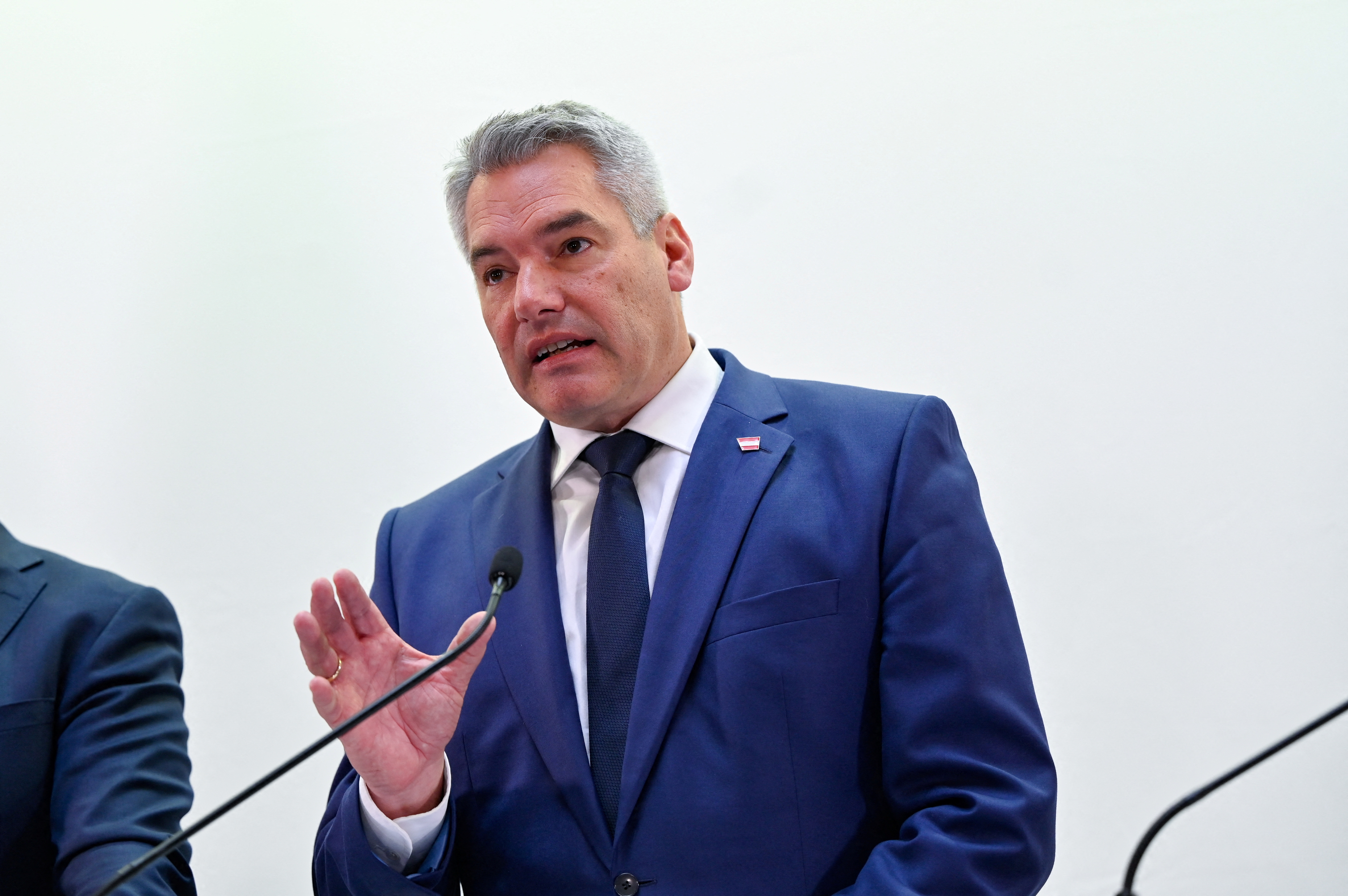 Coalition talks after elections, in Vienna