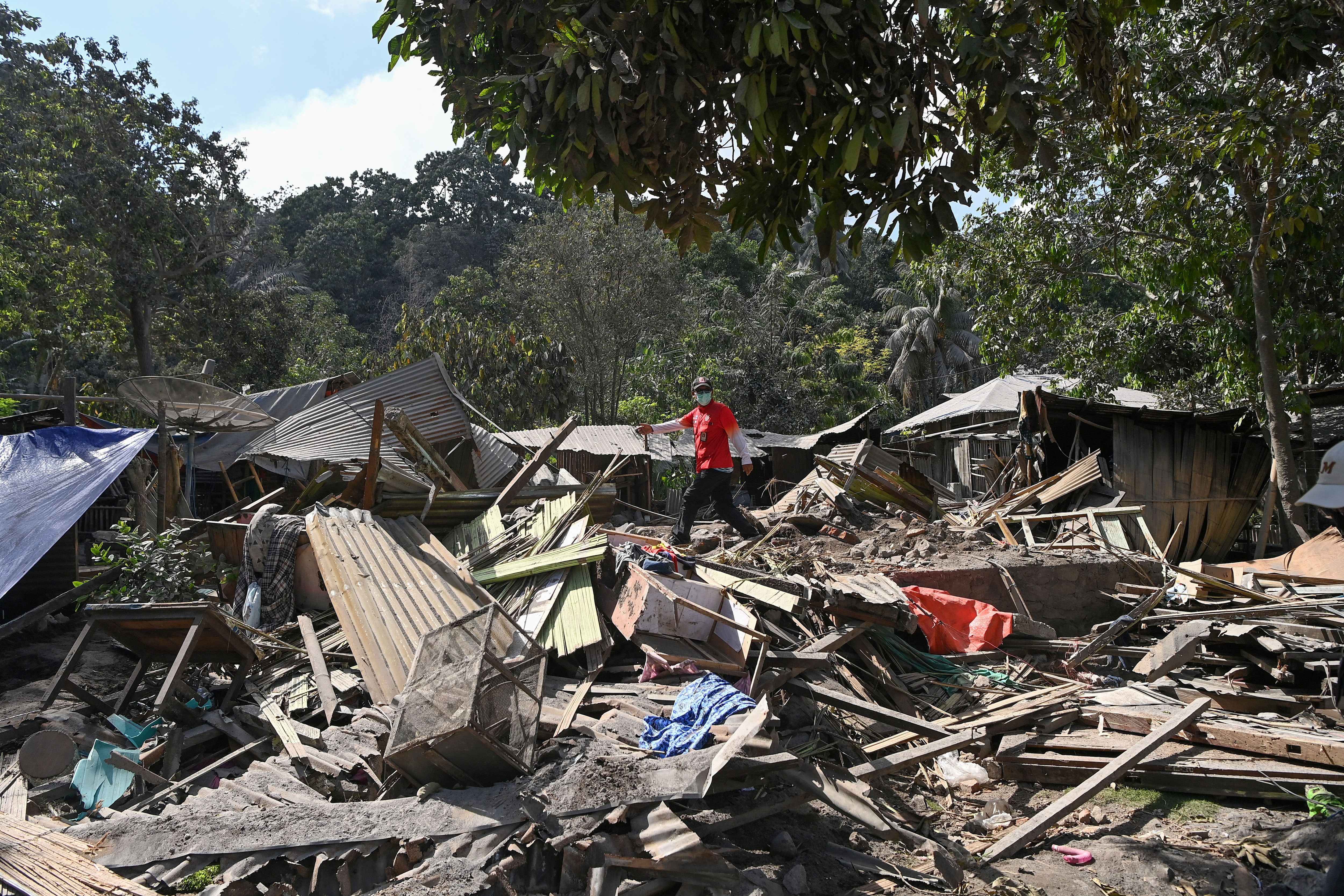 Mount Lewotobi Laki-laki eruptions in East Nusa Tenggara province