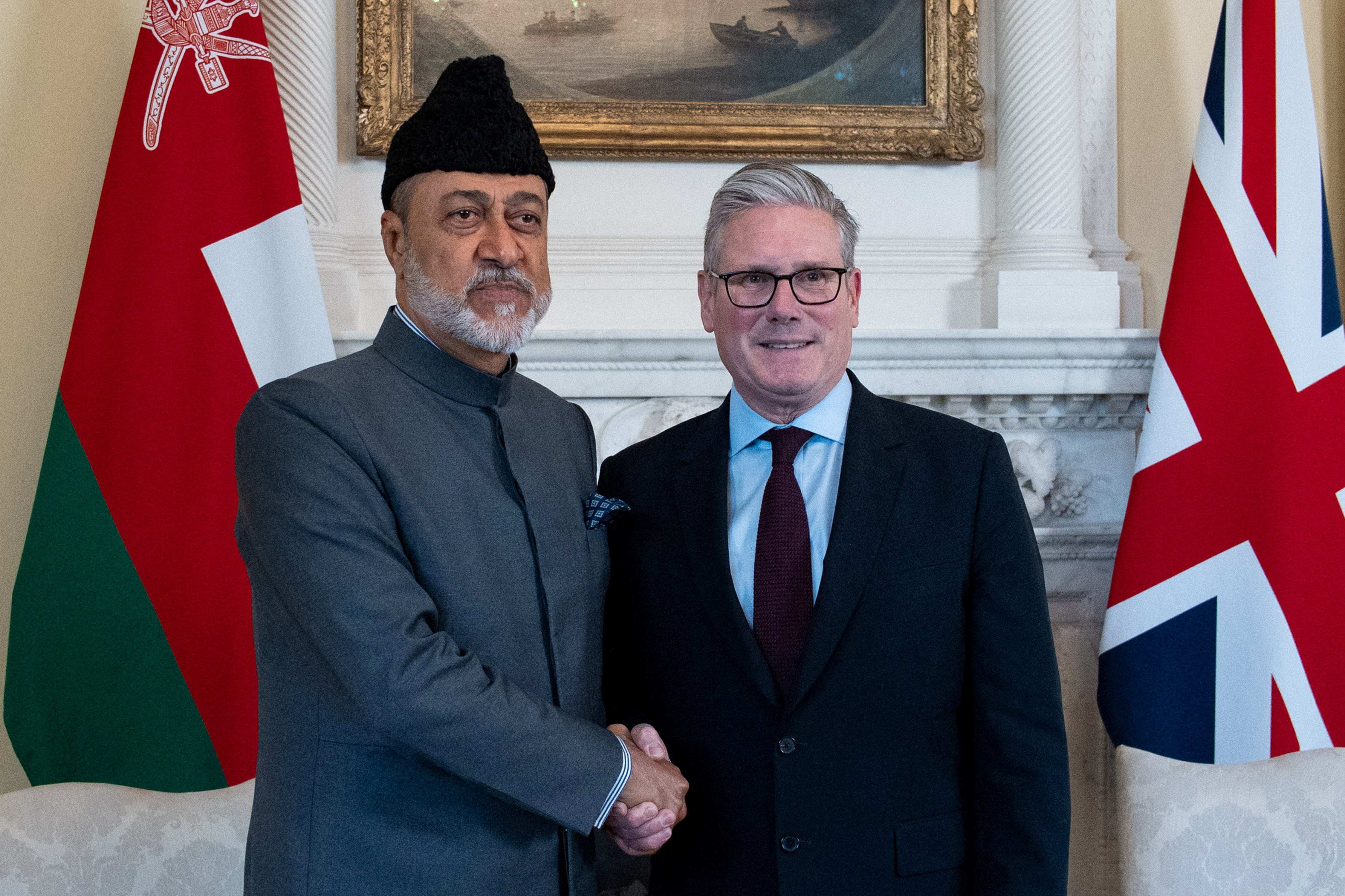 Sultan of Oman Haitham bin Tarik visits London