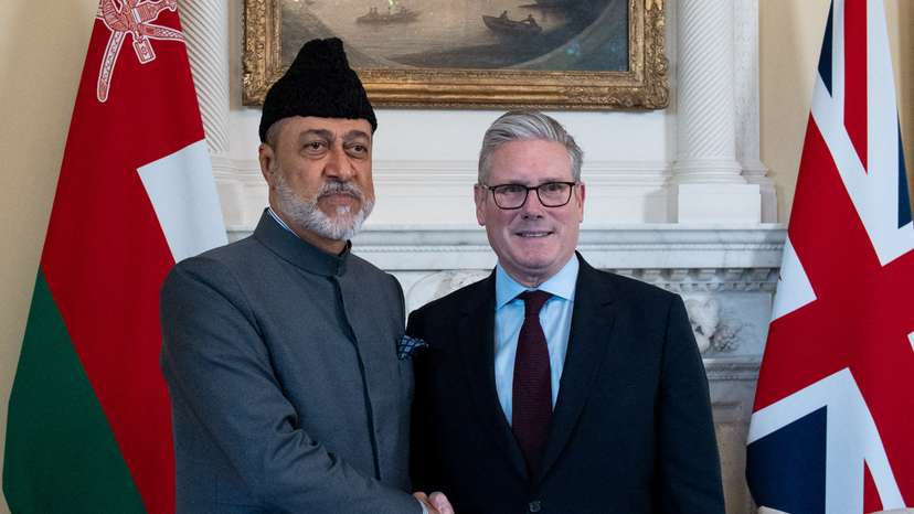 Sultan of Oman Haitham bin Tarik visits London