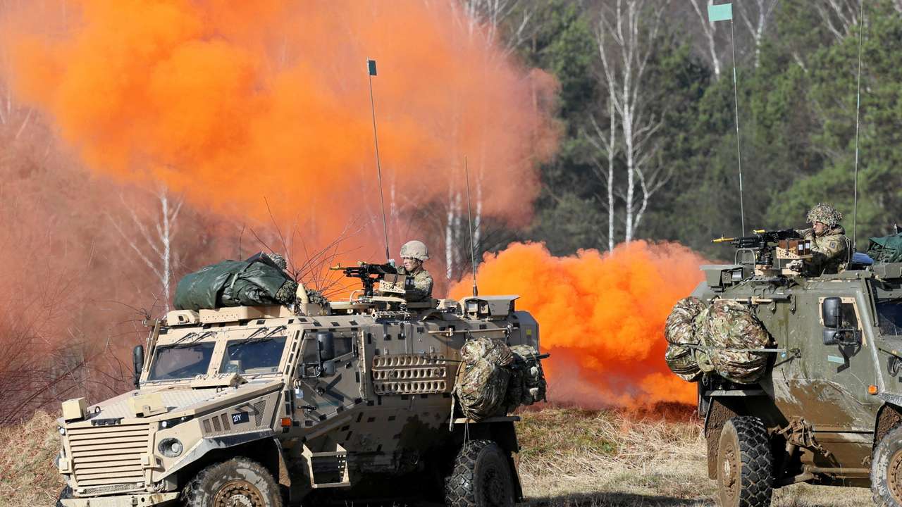 NATO's Steadfast Defender Brilliant Jump 2024 military exercise in Drawsko Pomorskie