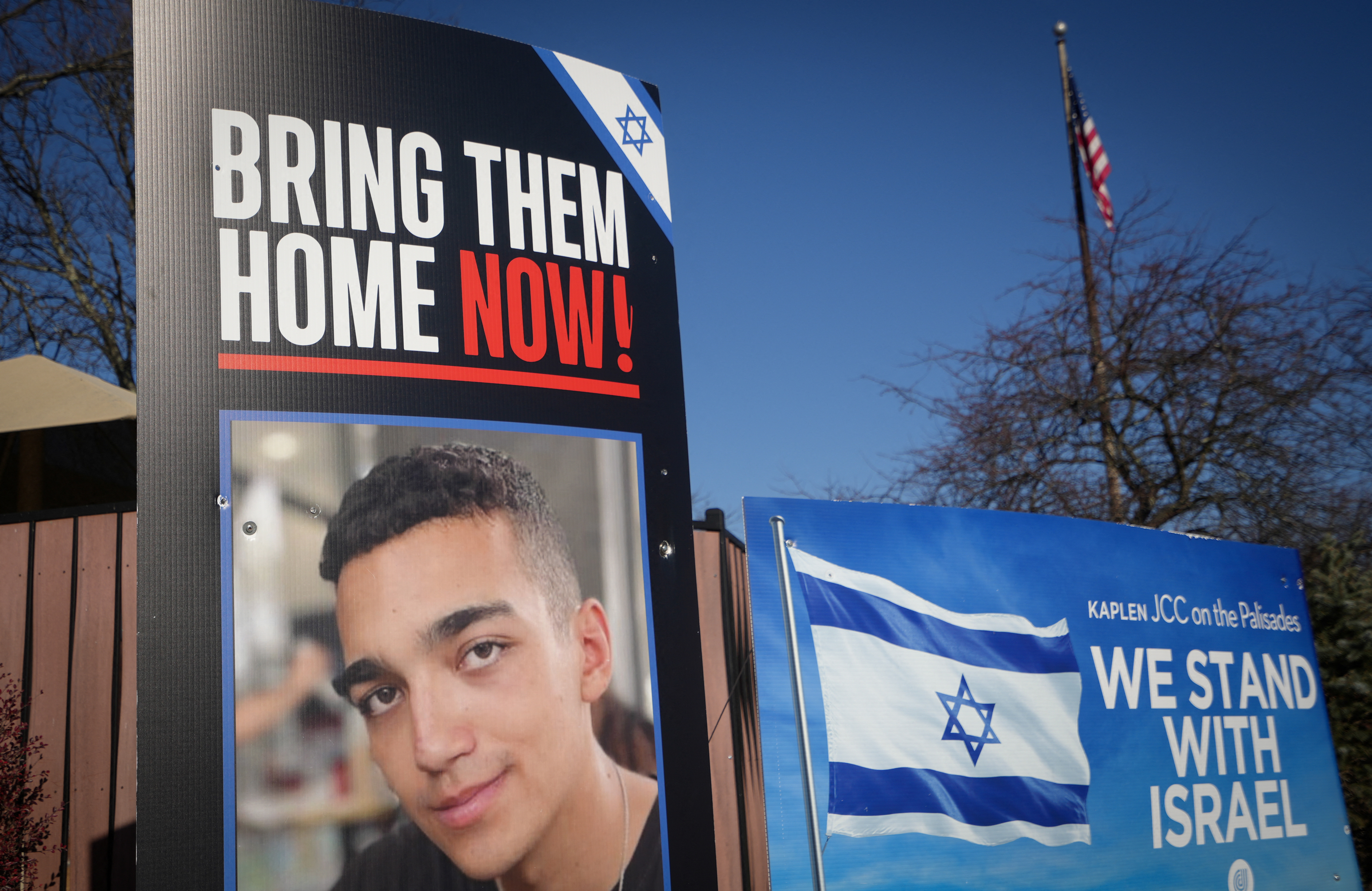 Family of US-Israeli hostage Edan Alexander held by Hamas pleads for his release in Tenafly, New Jersey