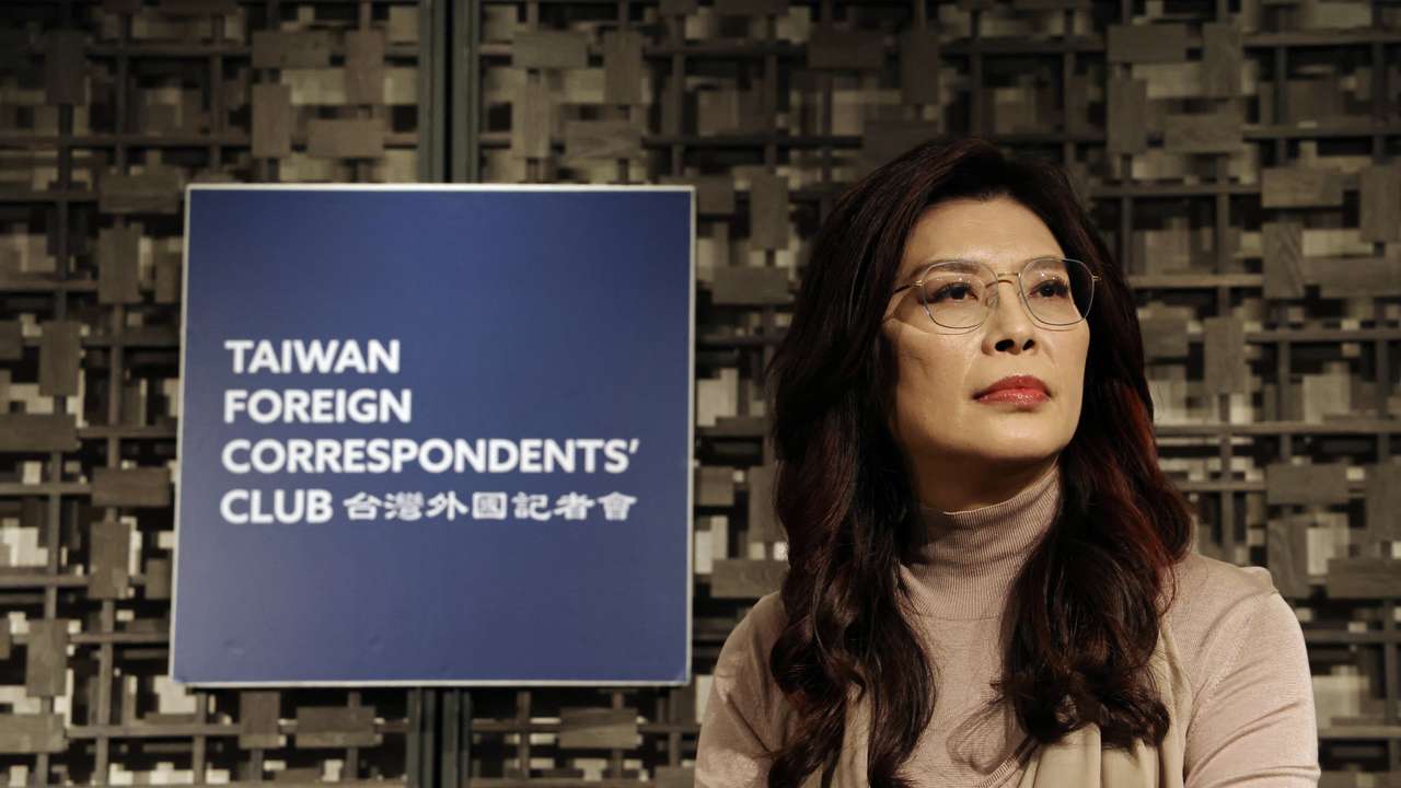 KMT Chairperson Cheng Li-wun in Taipei