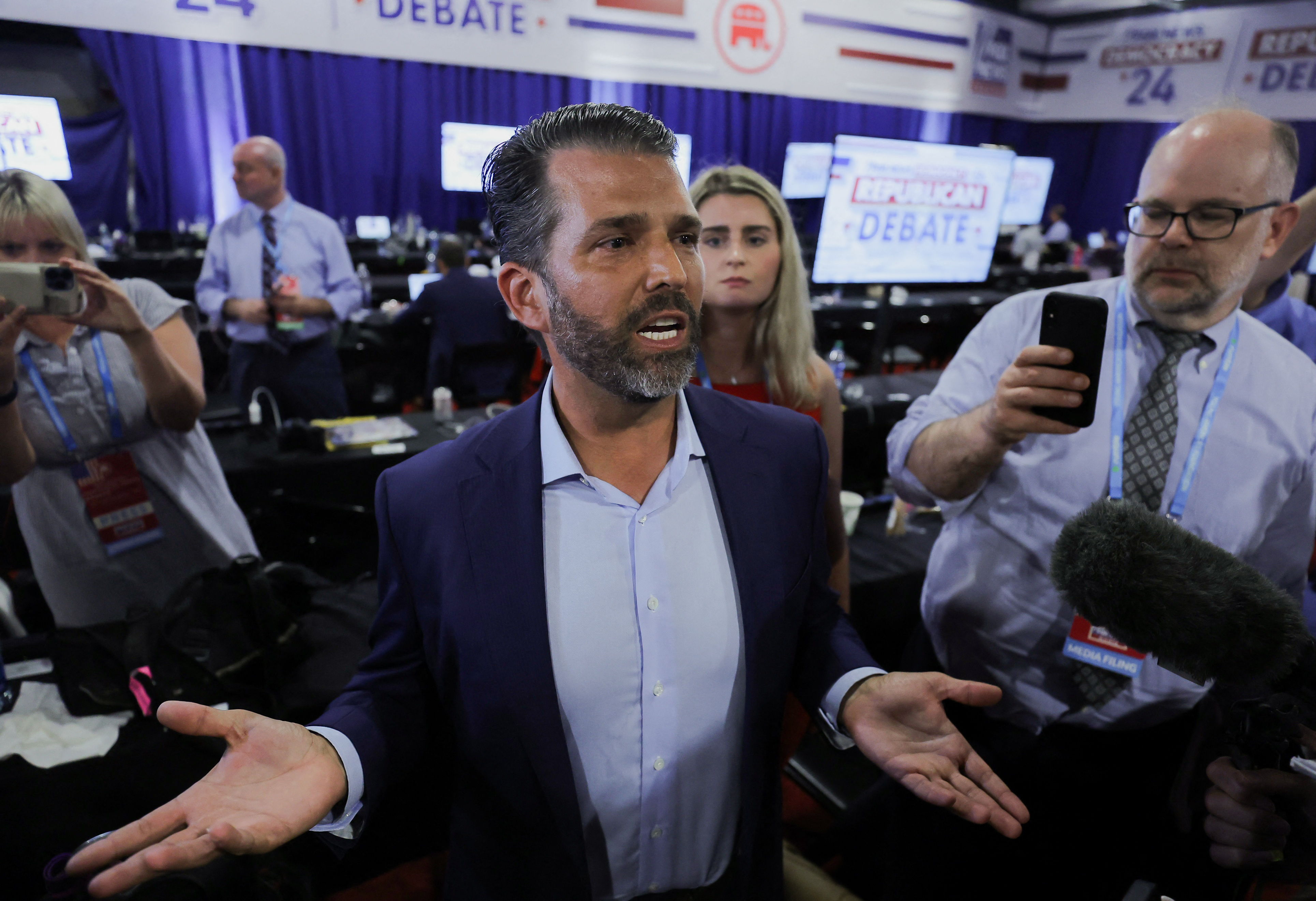Republican U.S. presidential candidates participate in first 2024 campaign debate in Milwaukee
