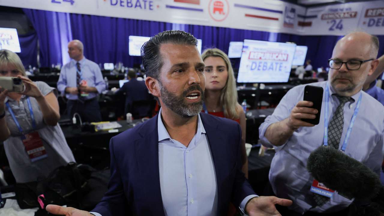 Republican U.S. presidential candidates participate in first 2024 campaign debate in Milwaukee