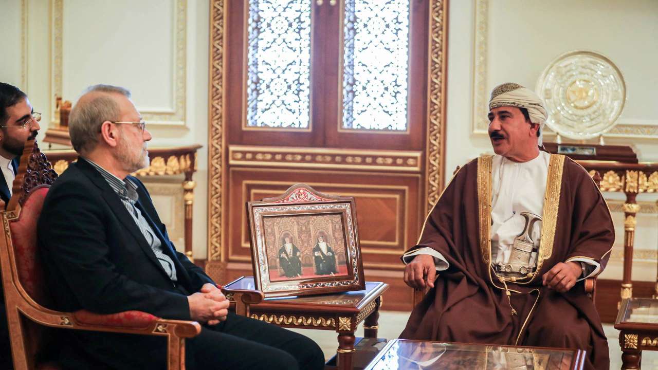 National Security Council Secretary Ali Larijani visits Oman