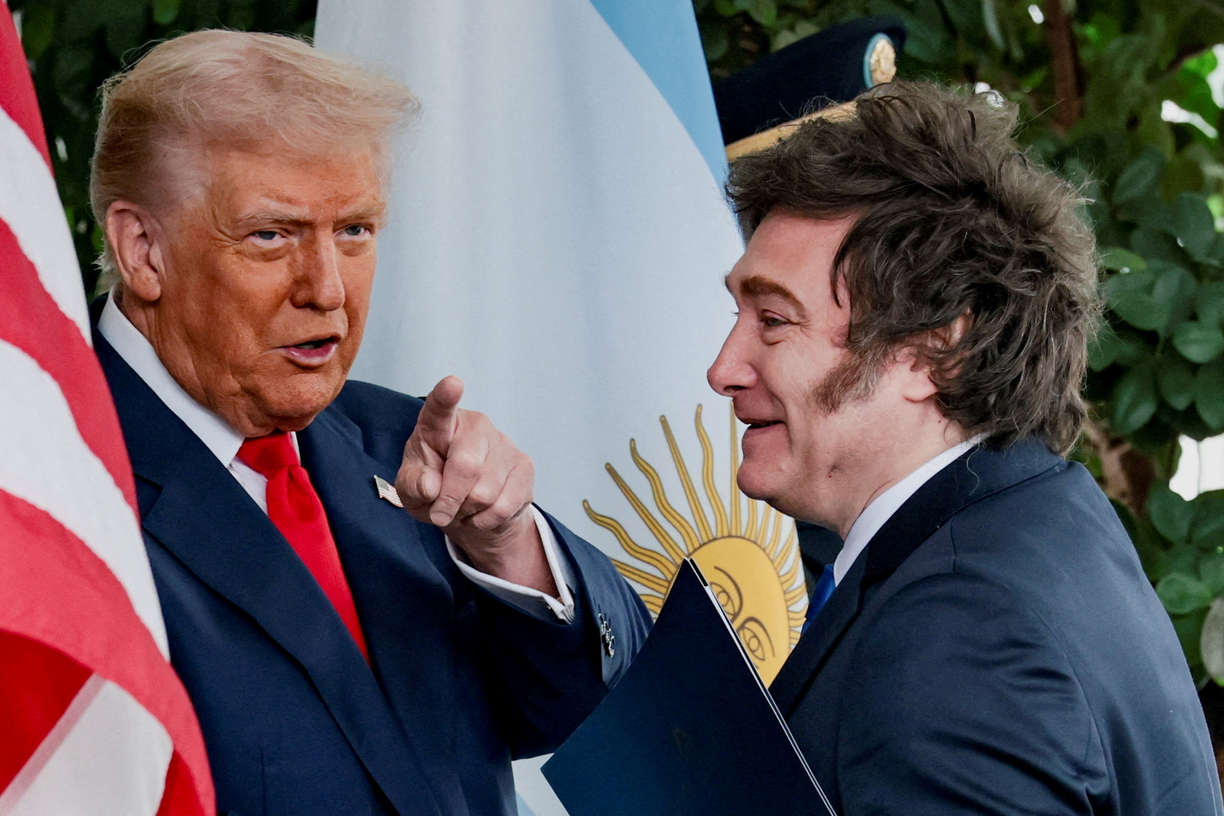 Argentine President Javier Milei visits Washington