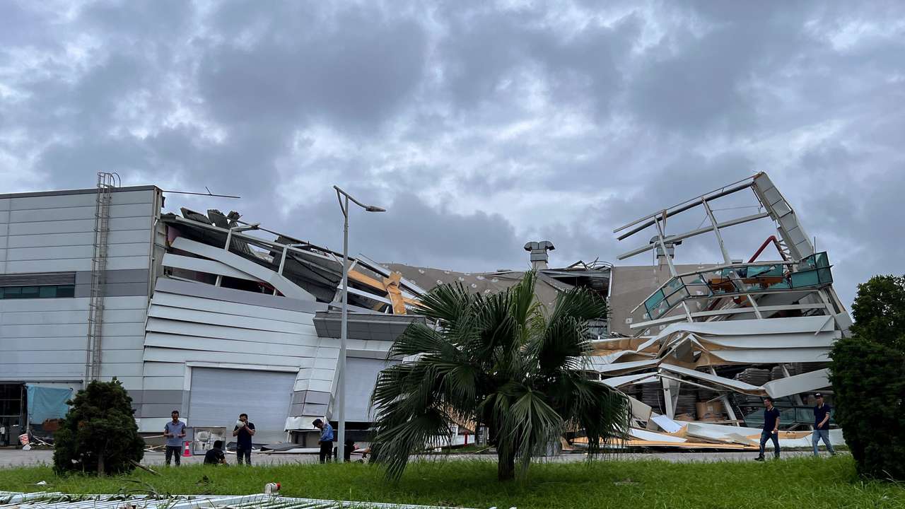 Aftermath of Typhoon Yagi