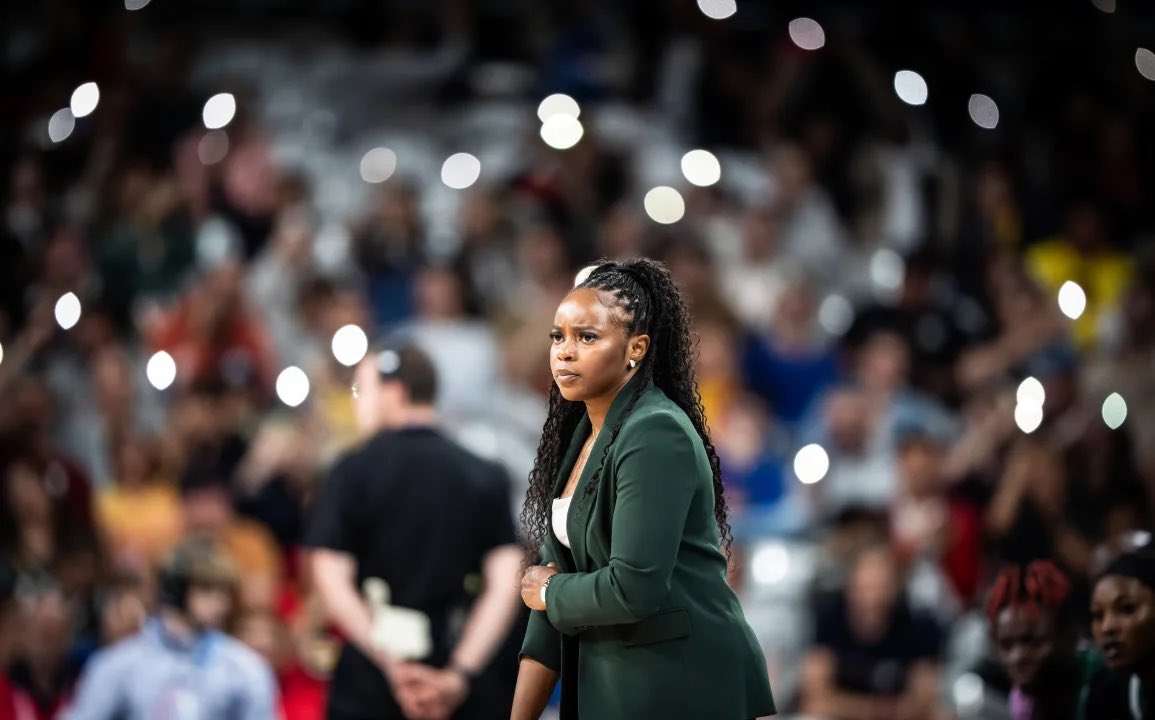 Nigerian women's basketball team coach, Rena Wakama