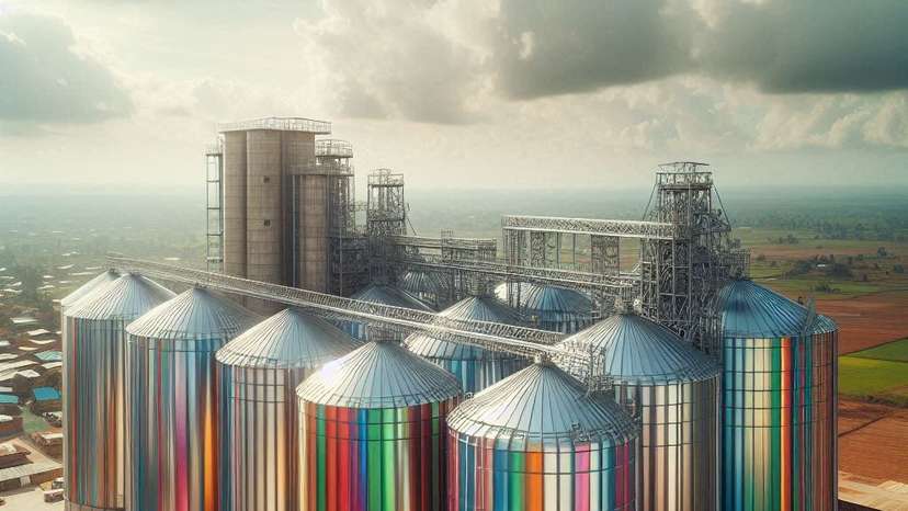 Silos in Tanzania
