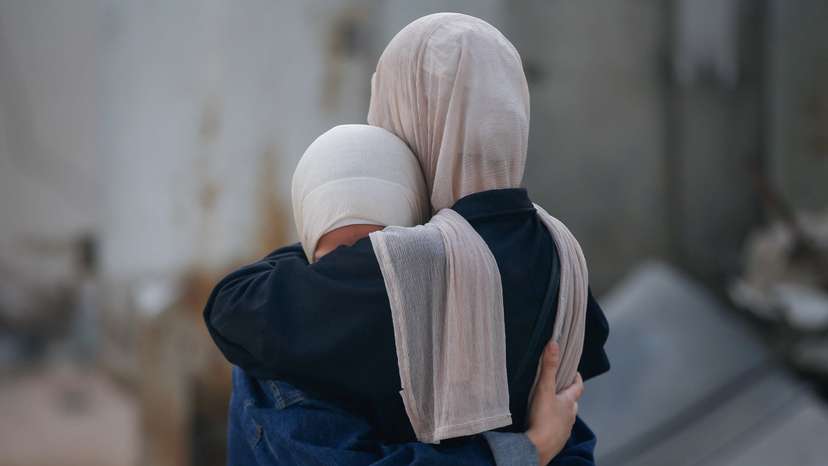 Funeral for Palestinians killed by Israeli fire while seeking aid in northern Gaza