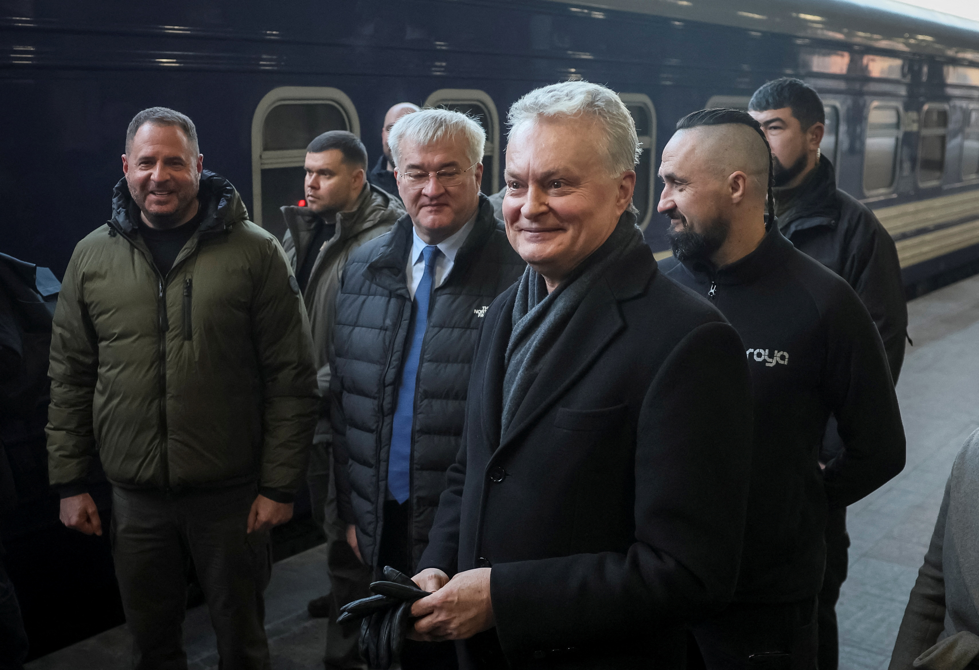 President of Lithuania Gitanas Nauseda visits Kyiv