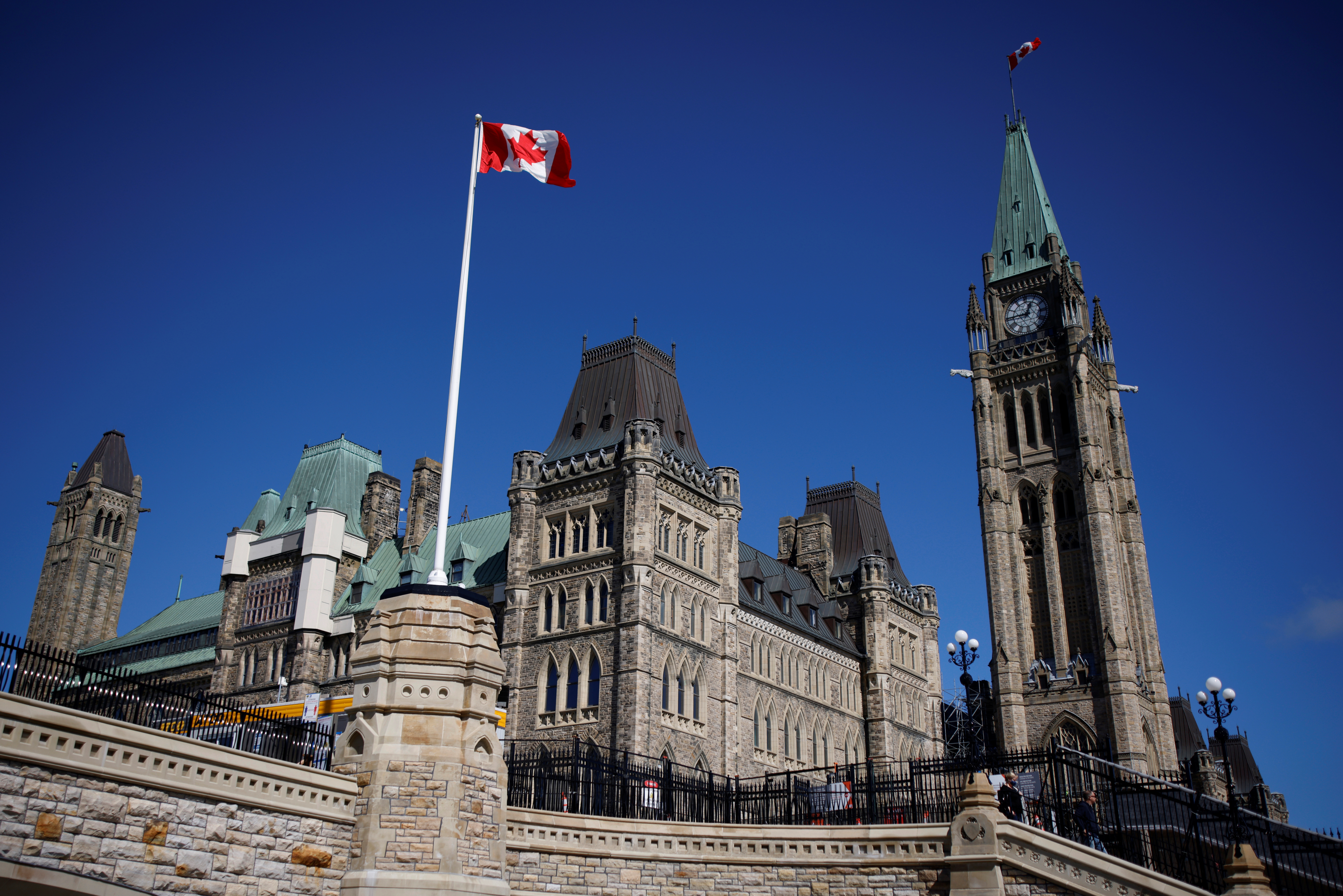 Centre Block on Parliament Hill in Ottawa