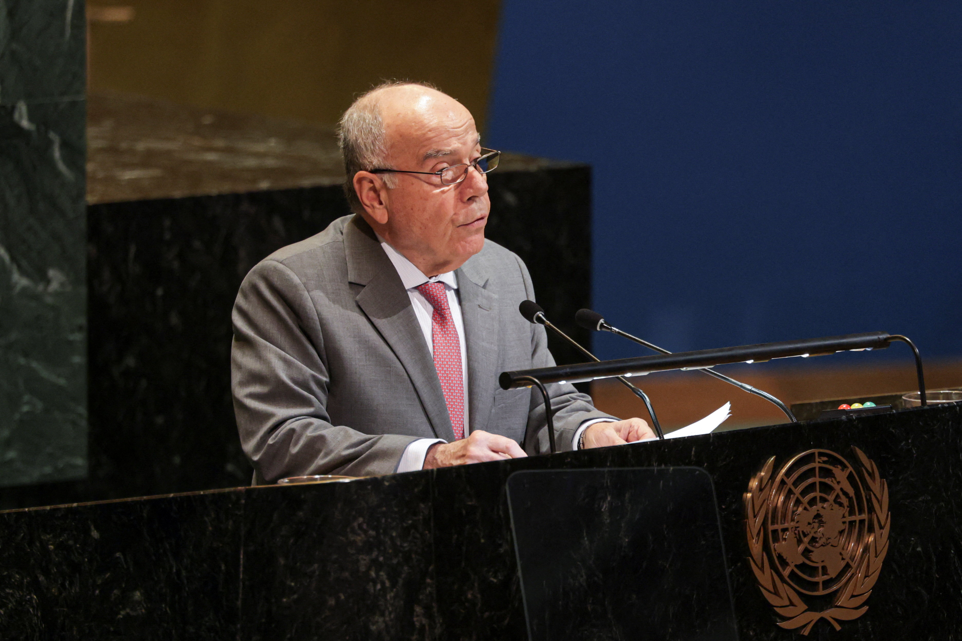 UN conference to work towards a two-state solution between Israel and the Palestinians, in New York
