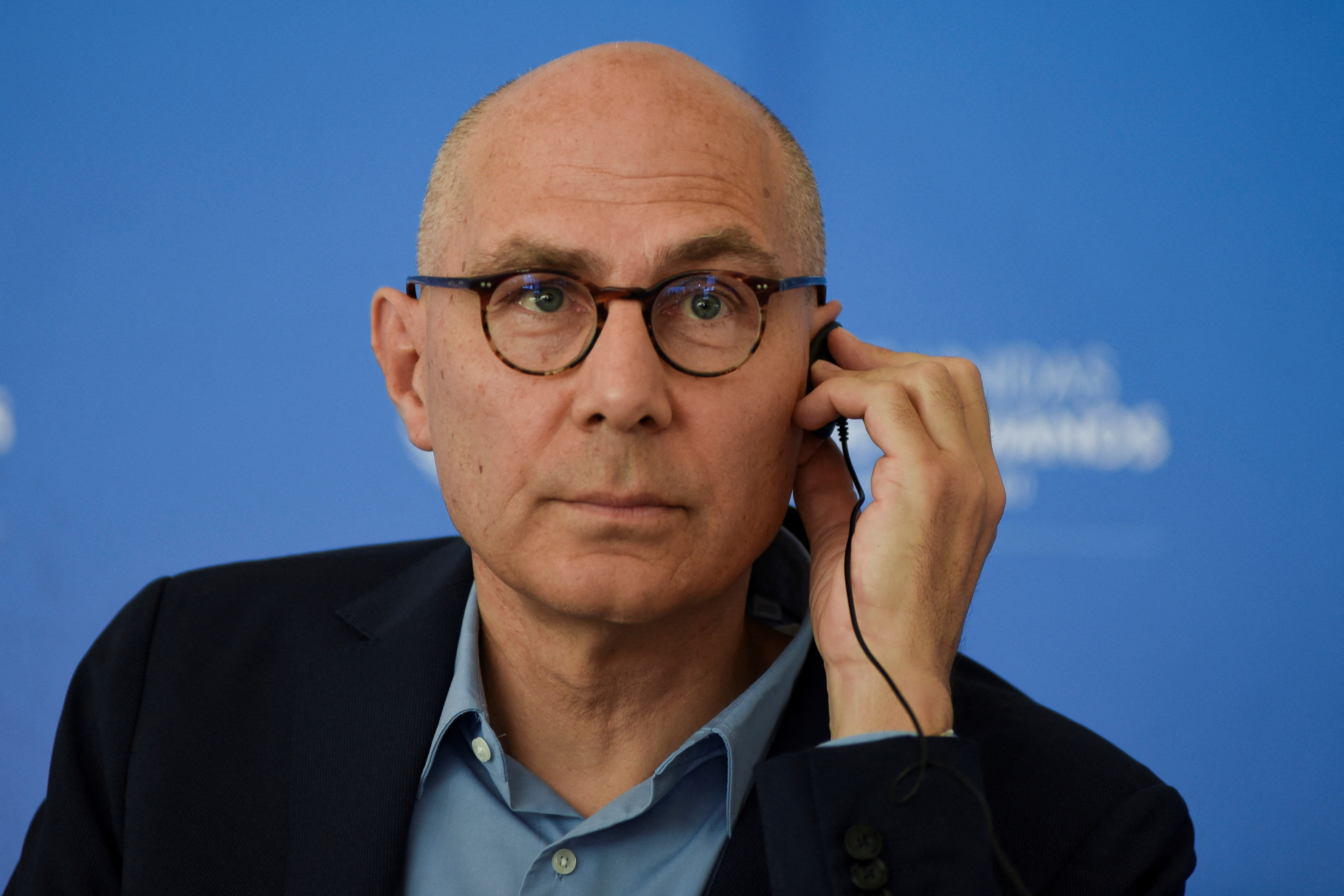 UN High Commissioner for Human Rights Volker Turk holds a press conference in Guatemala City