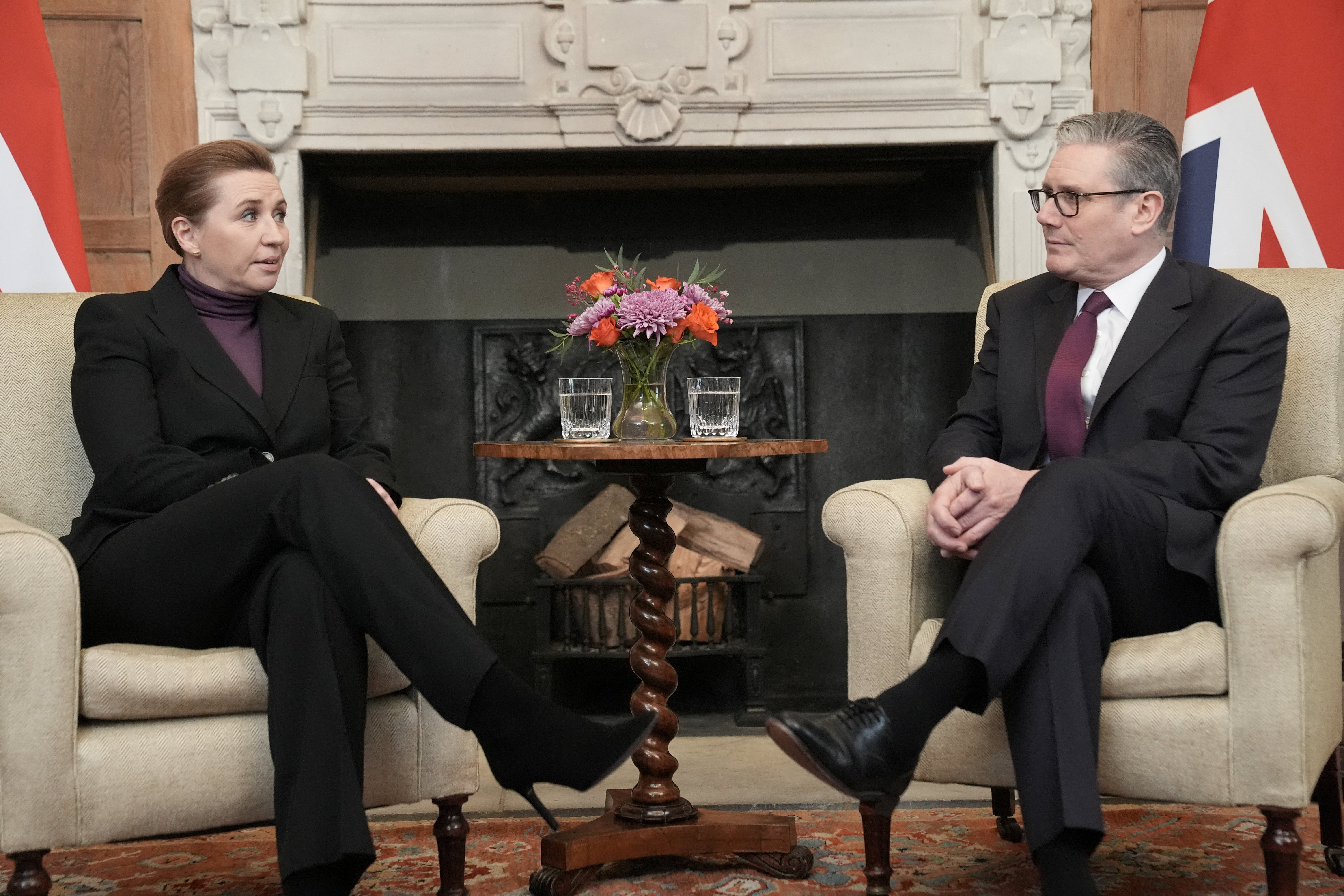 Prime Minister of Denmark visits Britain