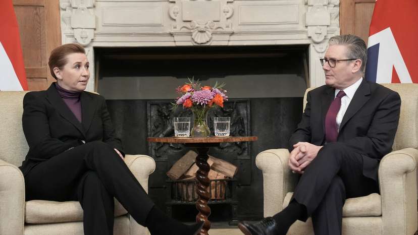 Prime Minister of Denmark visits Britain