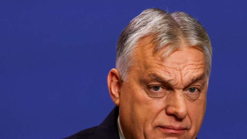 Hungarian Prime Minister Viktor Orban holds an international press conference in Budapest