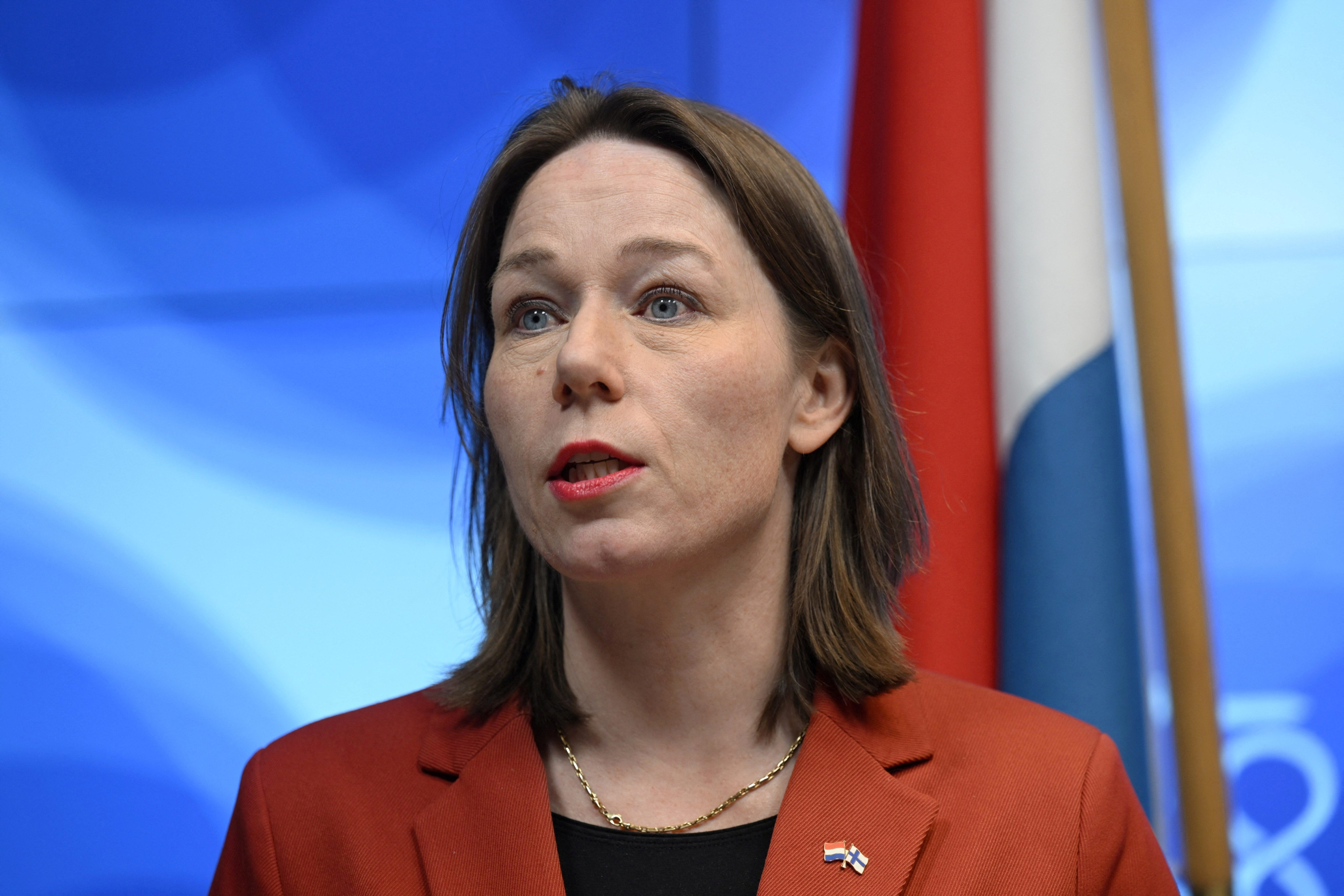 Dutch Foreign Minister Hanke Bruins Slot visits Helsinki