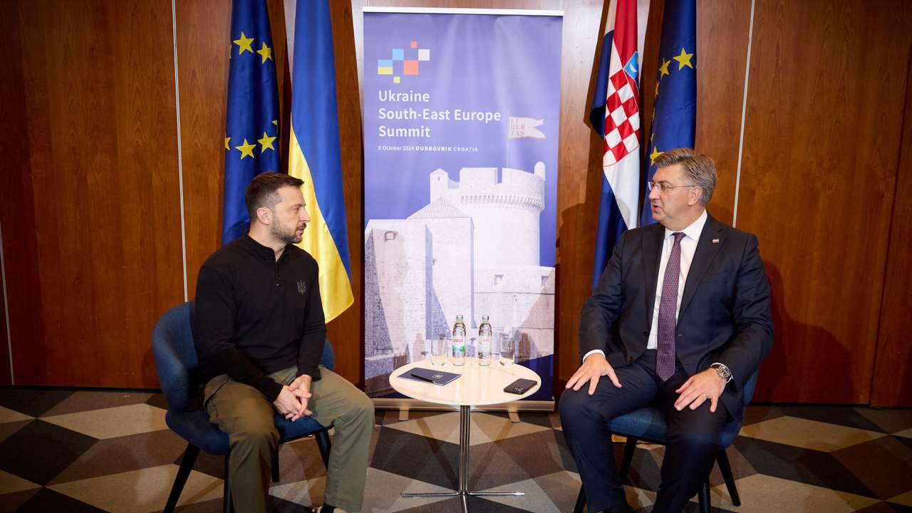 Ukraine's President Zelenskiy attends third Ukraine-South Eastern Europe Summit, in Dubrovnik