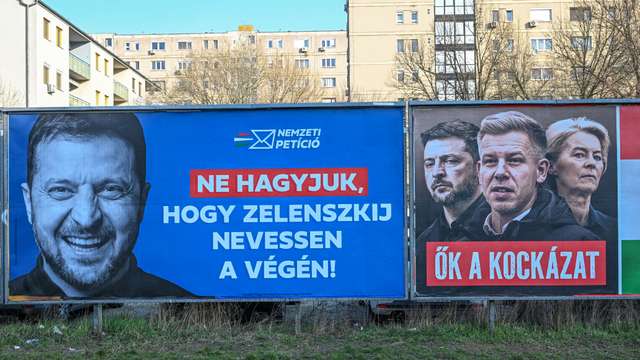 HUNGARY-POLITICS-ELECTION-BILLBOARD