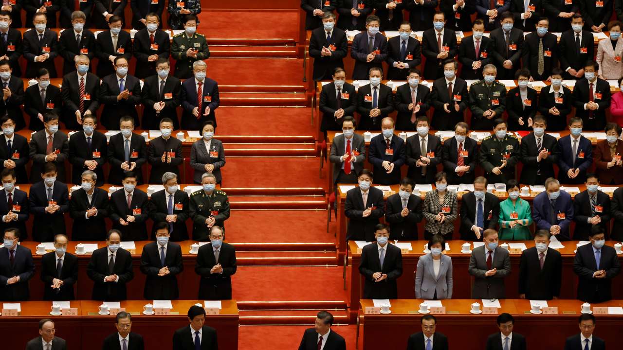 Closing session of the Chinese People's Political Consultative Conference (CPPCC) in Beijing