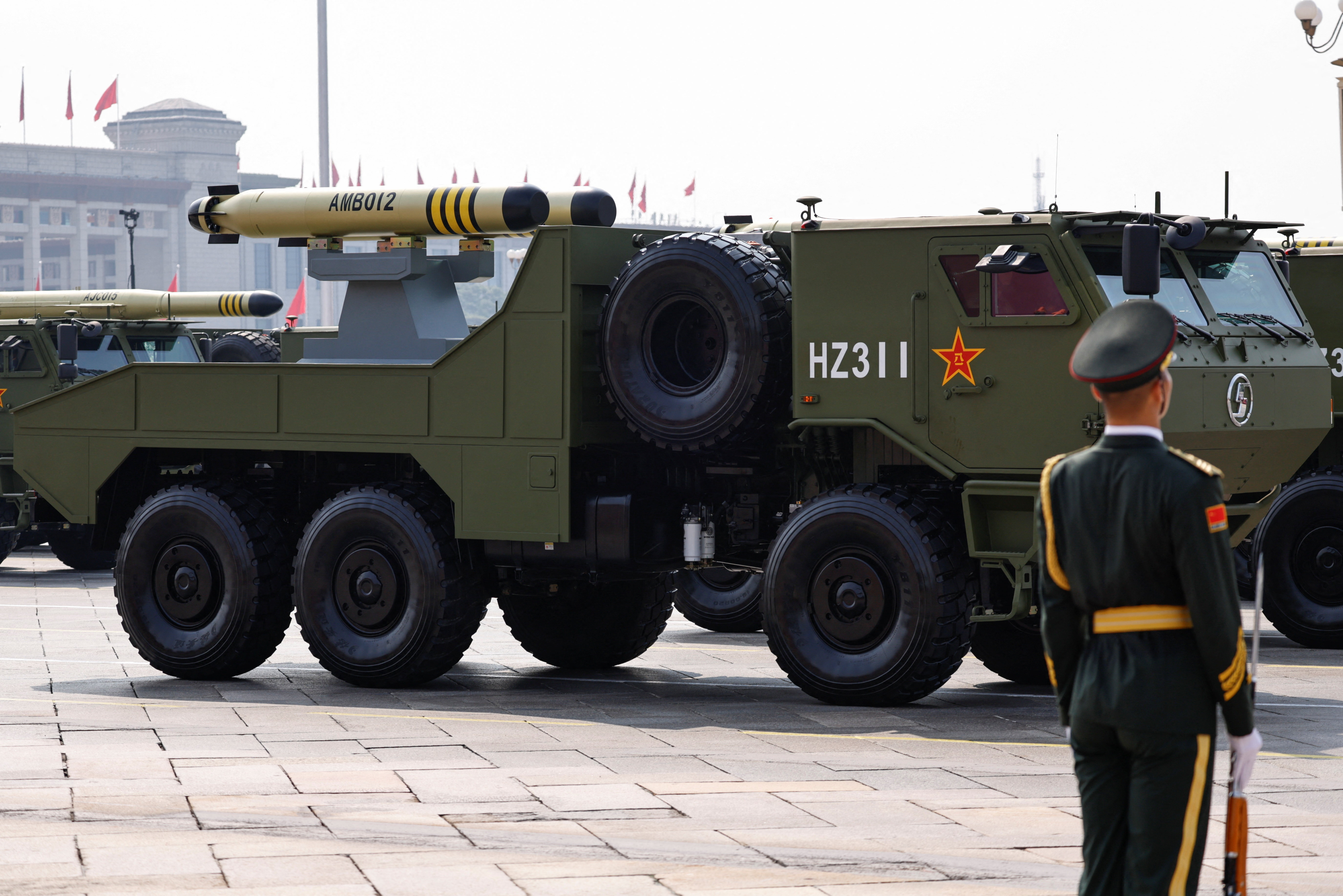 Military parade to mark the 80th anniversary of the end of World War Two, in Beijing