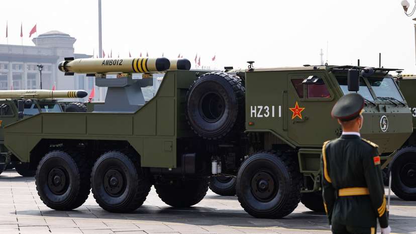 Military parade to mark the 80th anniversary of the end of World War Two, in Beijing