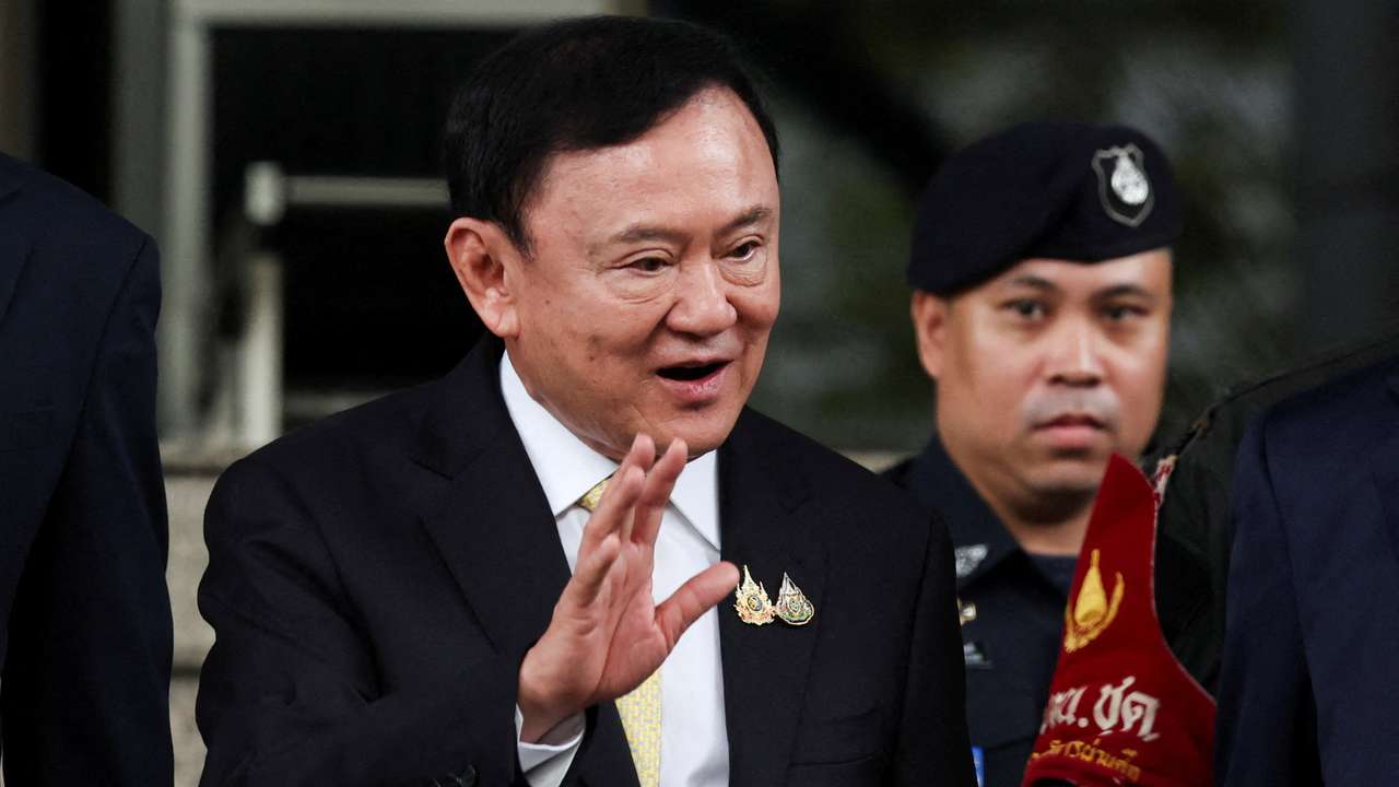 FILE PHOTO: Thai court hands down verdict on former Prime Minister Thaksin Shinawatra's royal insult case in Bangkok