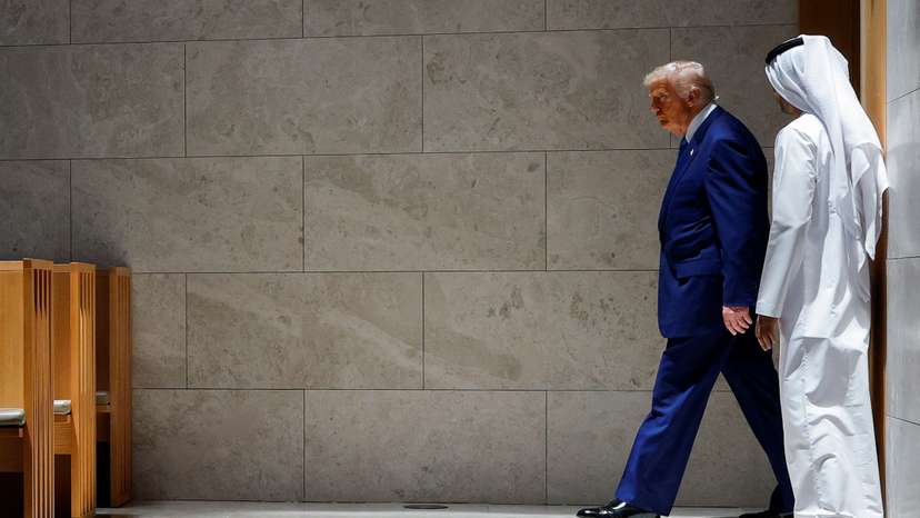 U.S. President Trump visits the UAE
