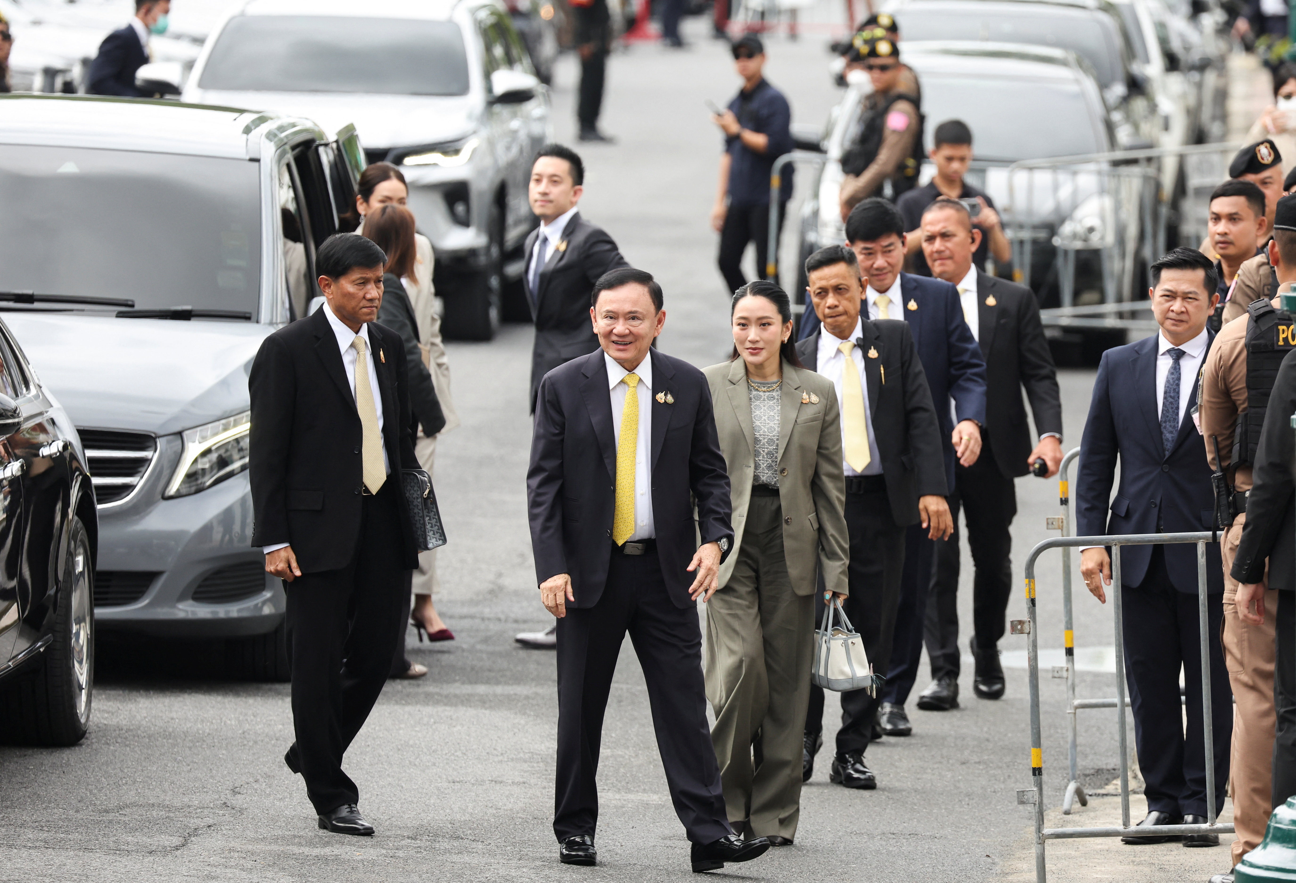 Thai court issues verdict on the legality of former PM Thaksin Shinawatra's six-month hospital stay, in Bangkok