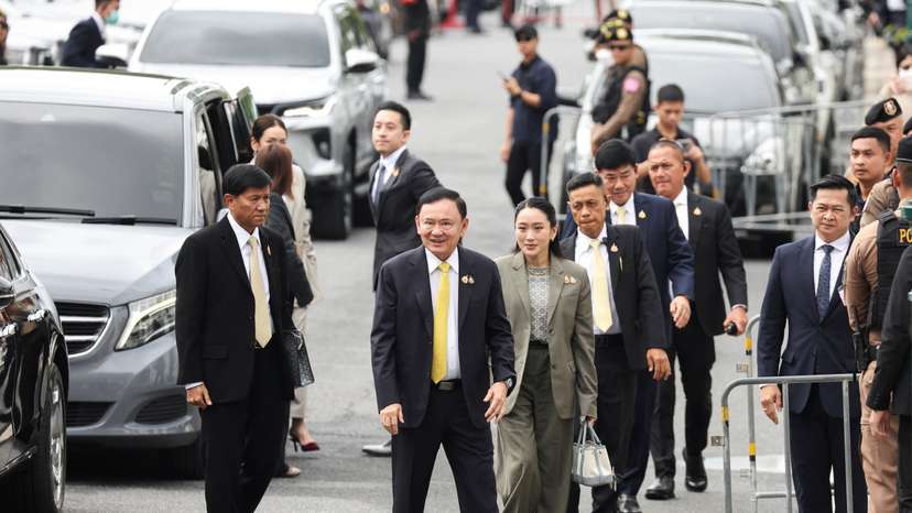 Thai court issues verdict on the legality of former PM Thaksin Shinawatra's six-month hospital stay, in Bangkok