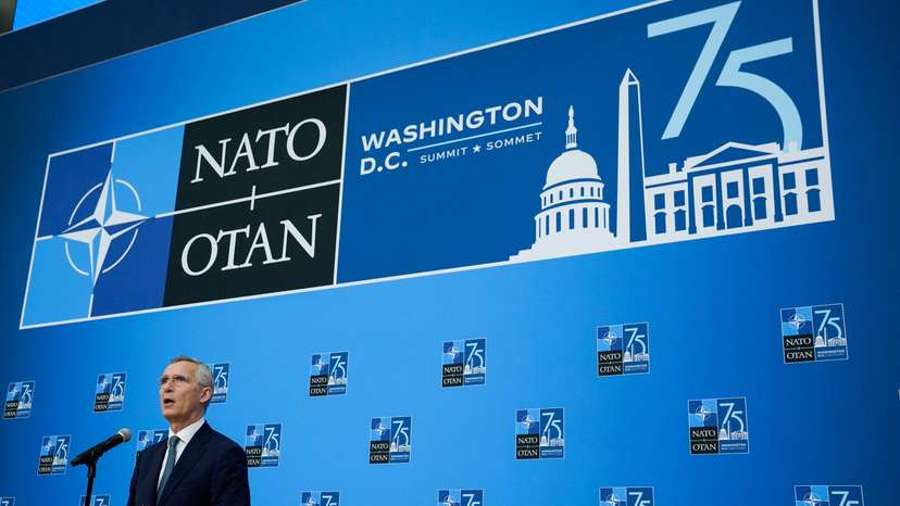 NATO's 75th anniversary summit, in Washington