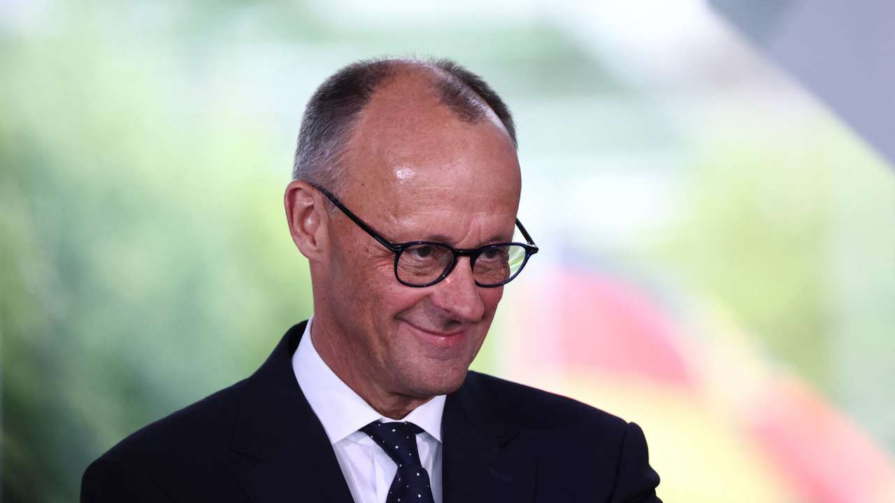 German Chancellor Merz opens a multilateral youth camp "Youth4Peace" in Berlin