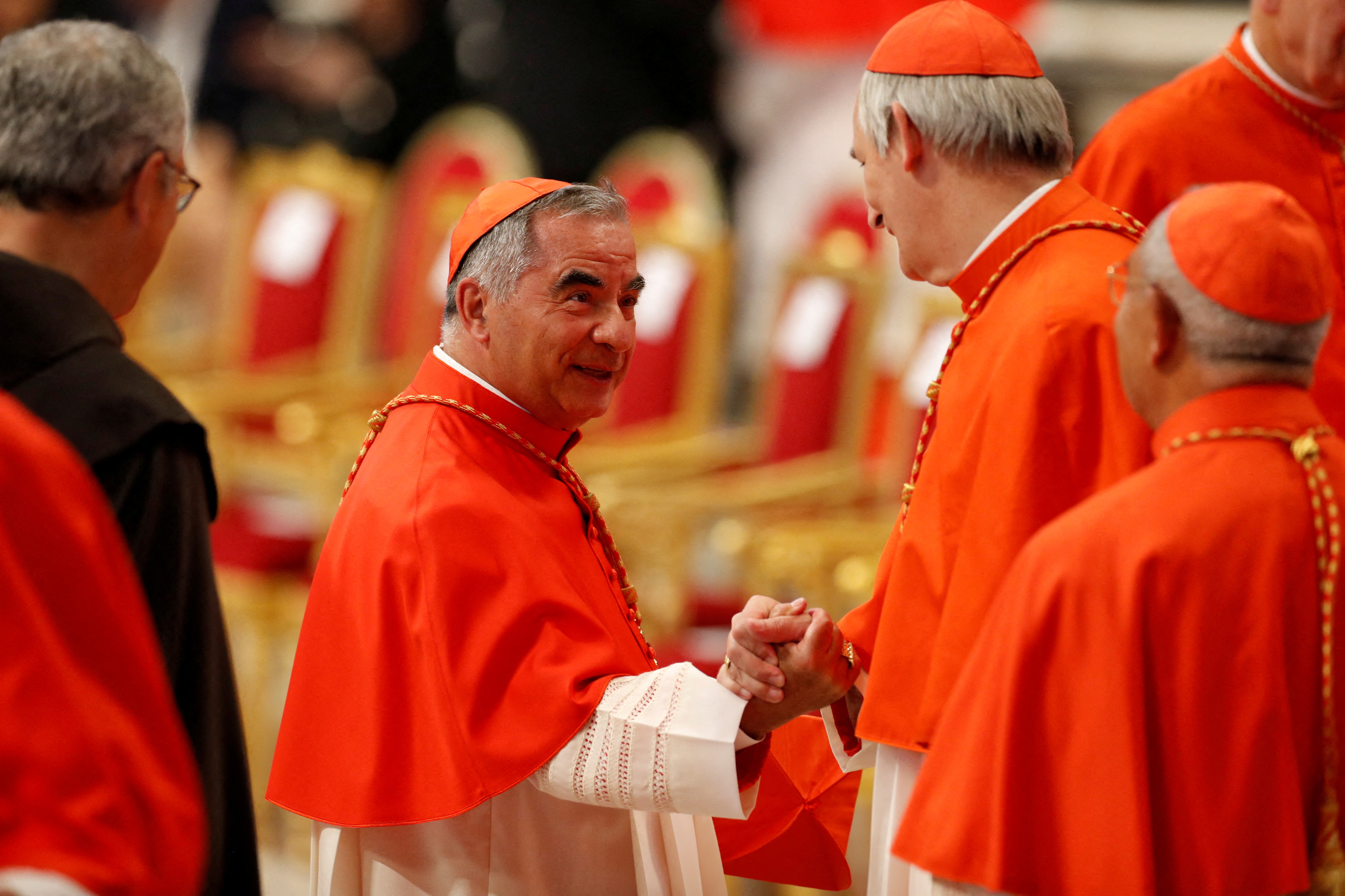 FILE PHOTO: Pope Francis appoints new cardinals during a consistory ceremony at the Vatican