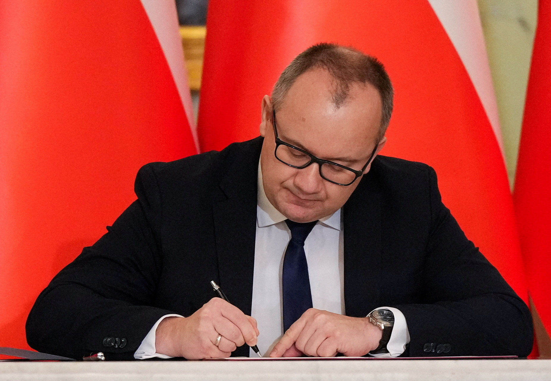 FILE PHOTO: Swearing in of the new Polish cabinet, in Warsaw