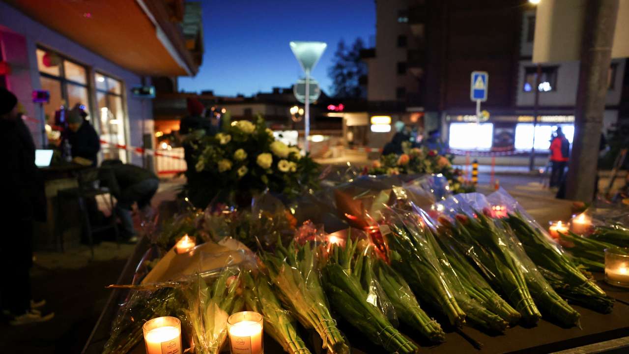 Aftermath of New Year’s Eve party fire and explosion at "Le Constellation" bar in Crans-Montana