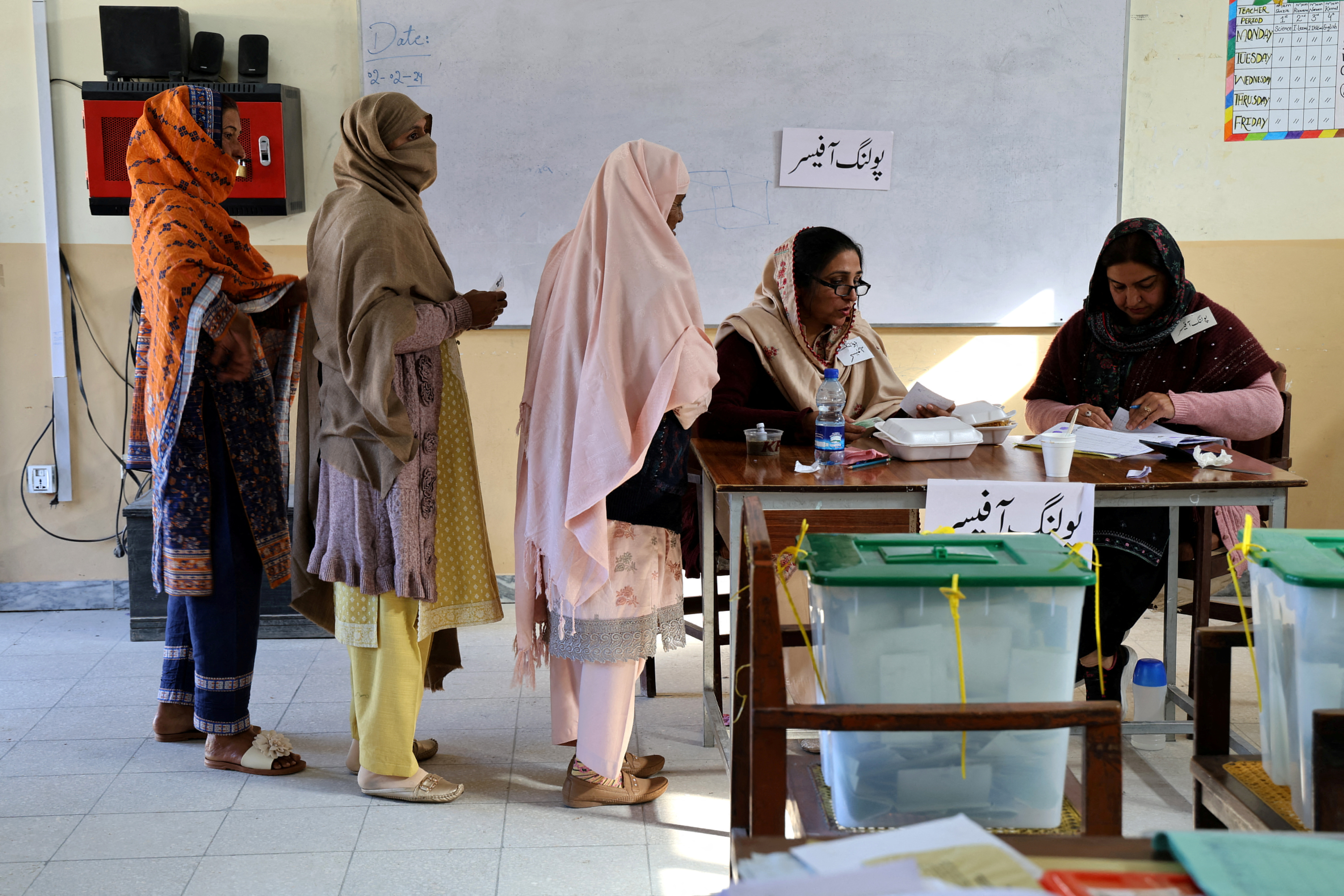 FILE PHOTO: General election in Pakistan