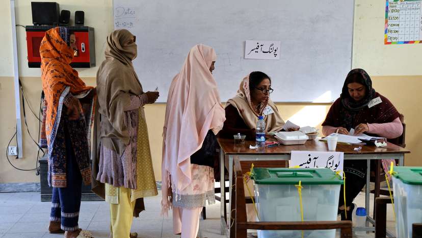FILE PHOTO: General election in Pakistan