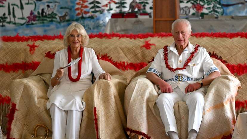 Britain's King Charles and Queen Camilla visit Samoa