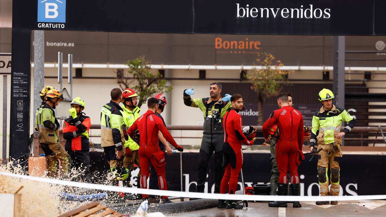 Aftermath of floods in Spain