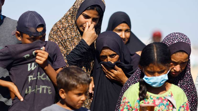 Unidentified Palestinian bodies buried in mass grave following Israeli transfer