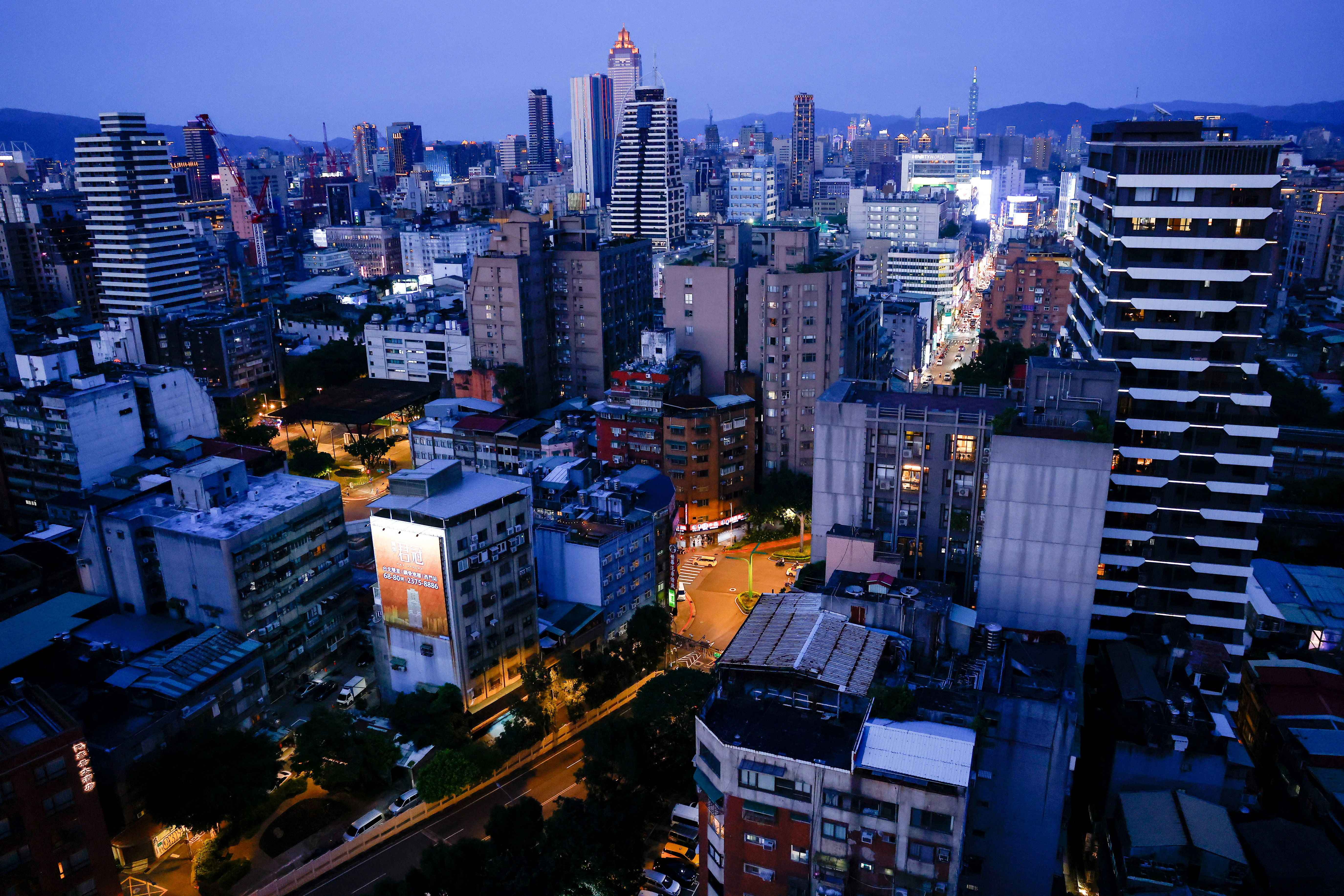 A view of Taipei