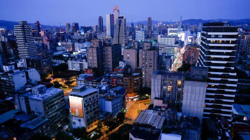 A view of Taipei