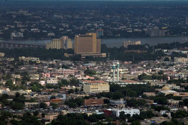 FILE PHOTO: A general view of the city of Bamako pictured from the point G in Bamako